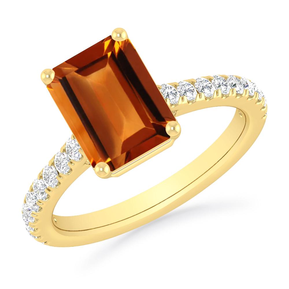 Yellow Gold - Citrine