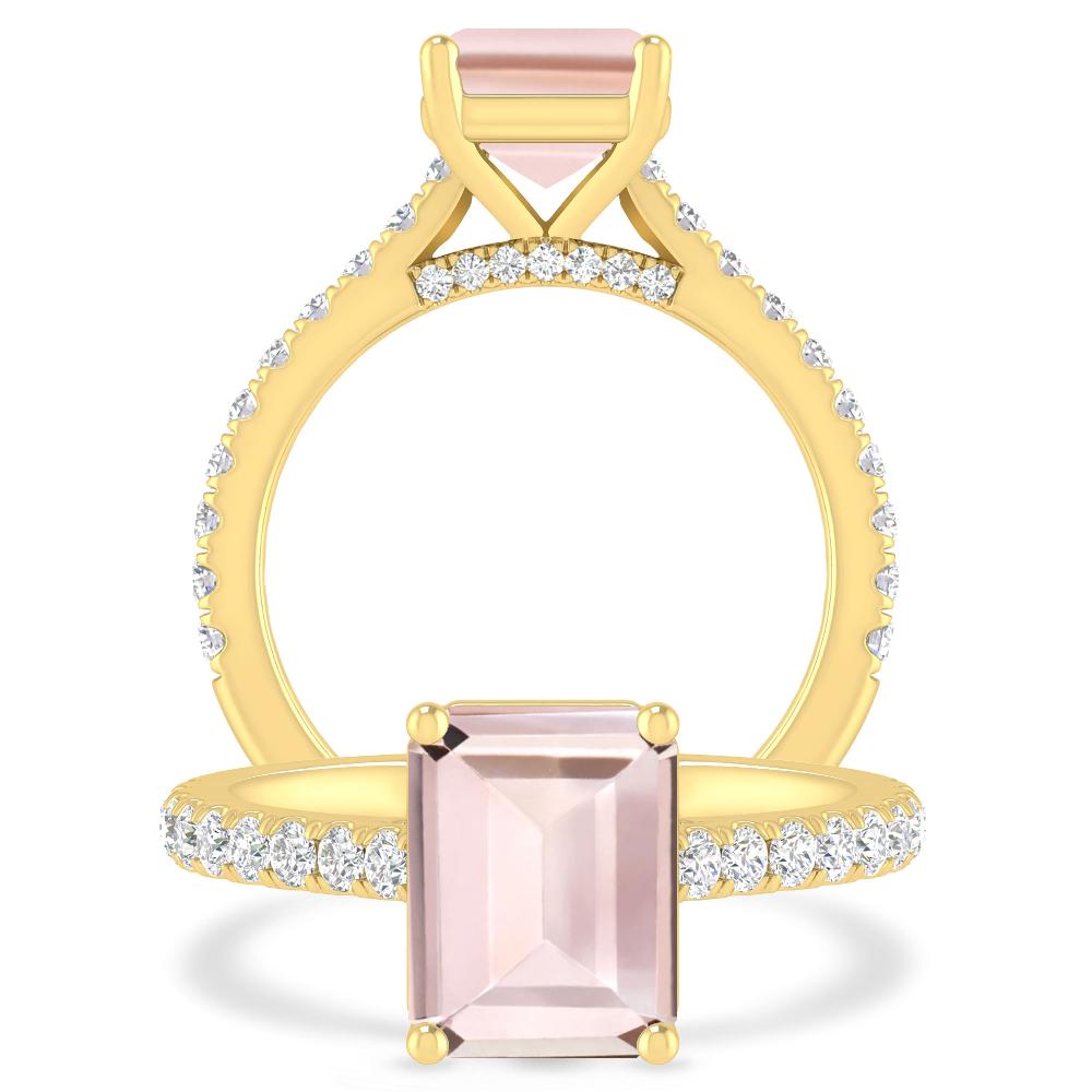 Yellow Gold - Morganite