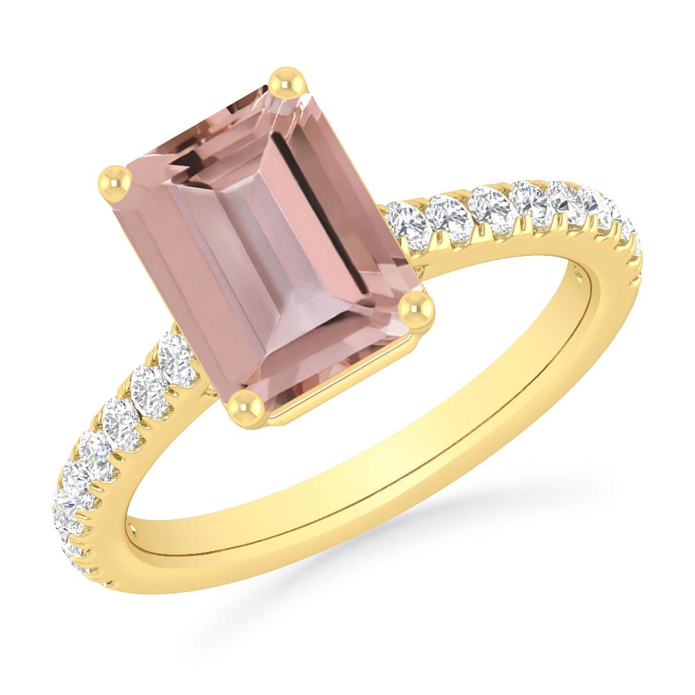 Yellow Gold - Morganite