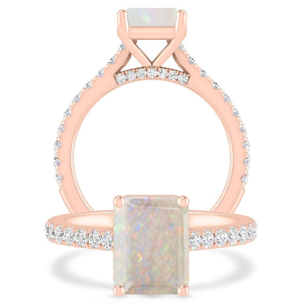 Rose Gold - Opal