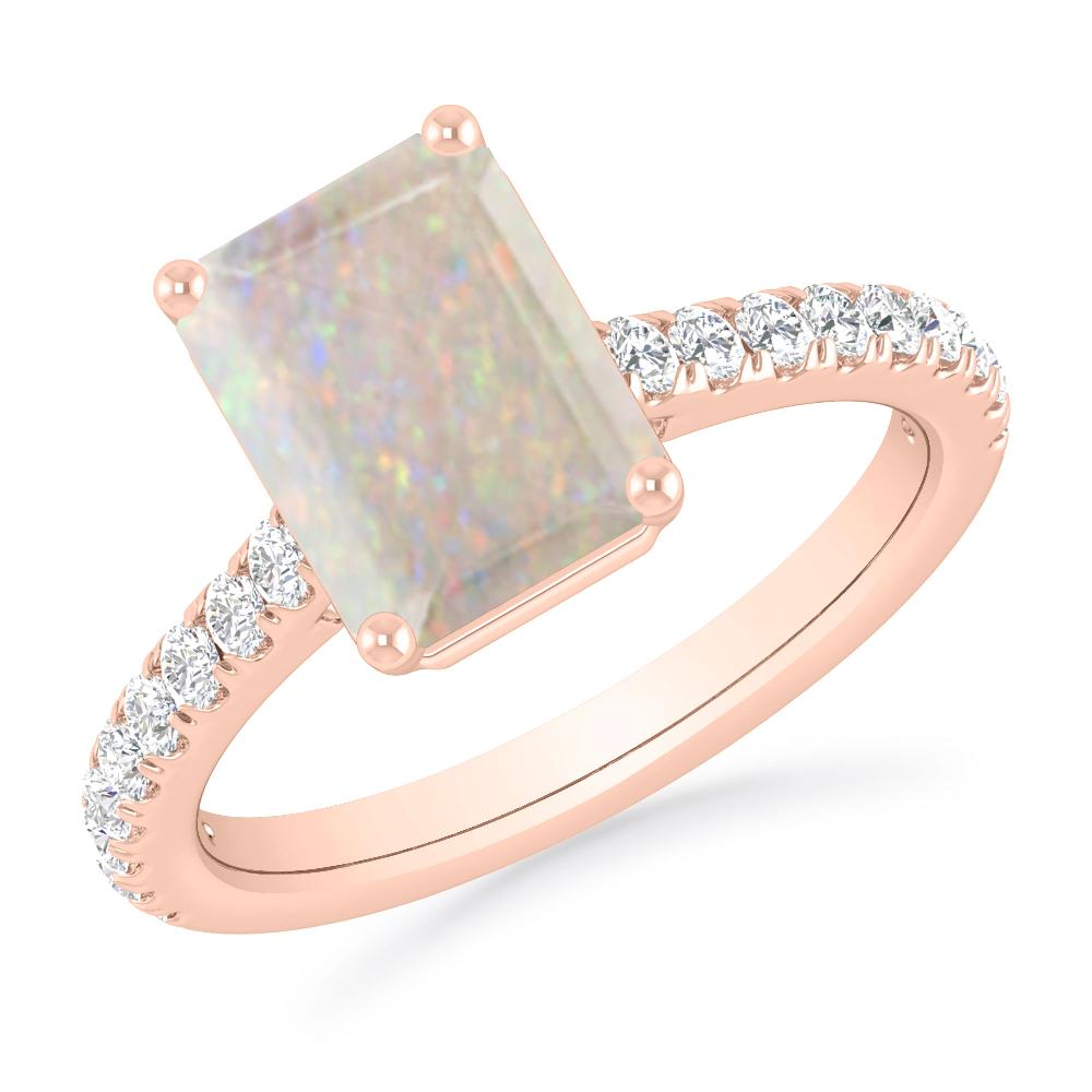 Rose Gold - Opal