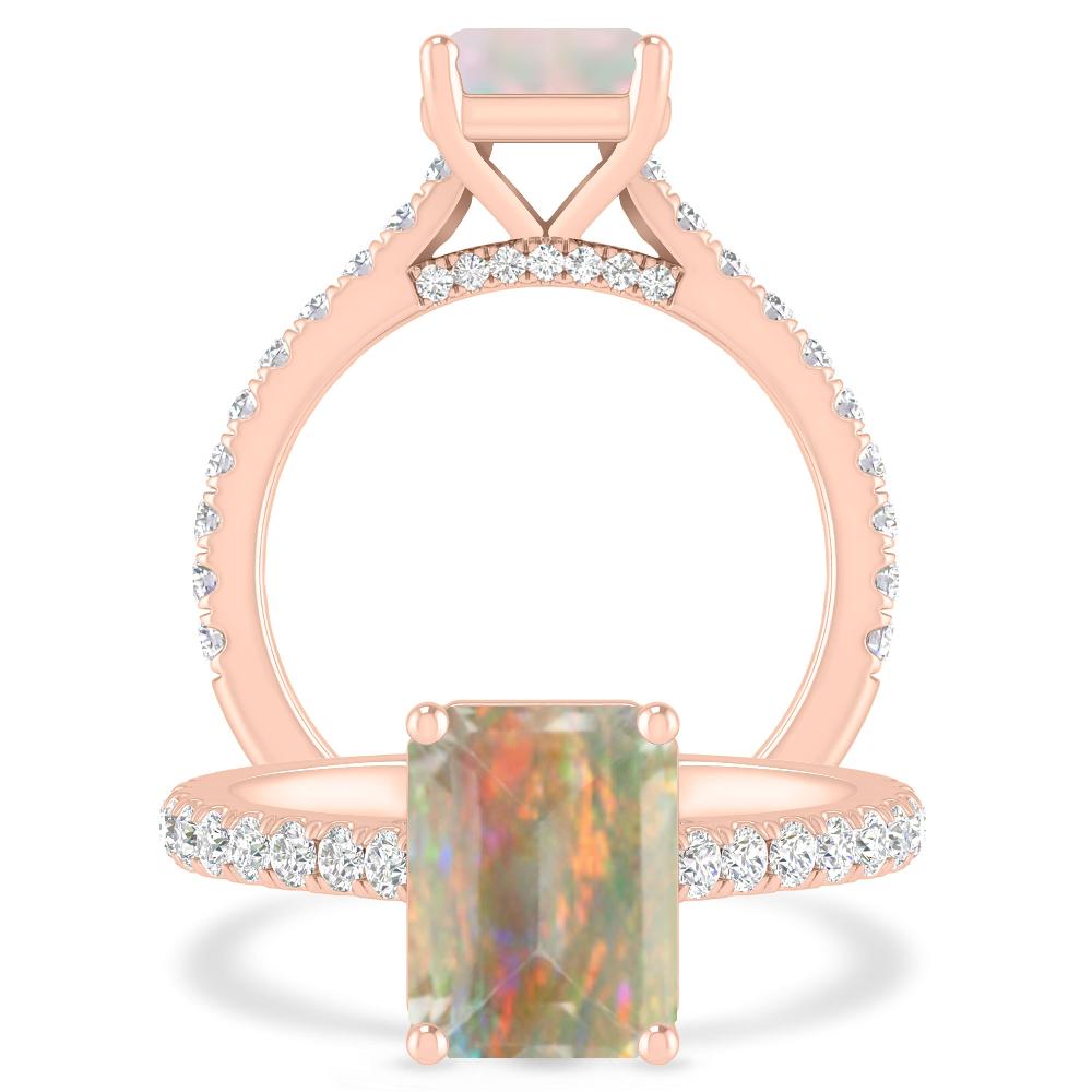 Rose Gold - Opal