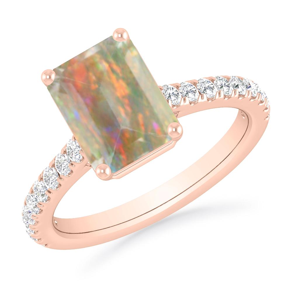 Rose Gold - Opal