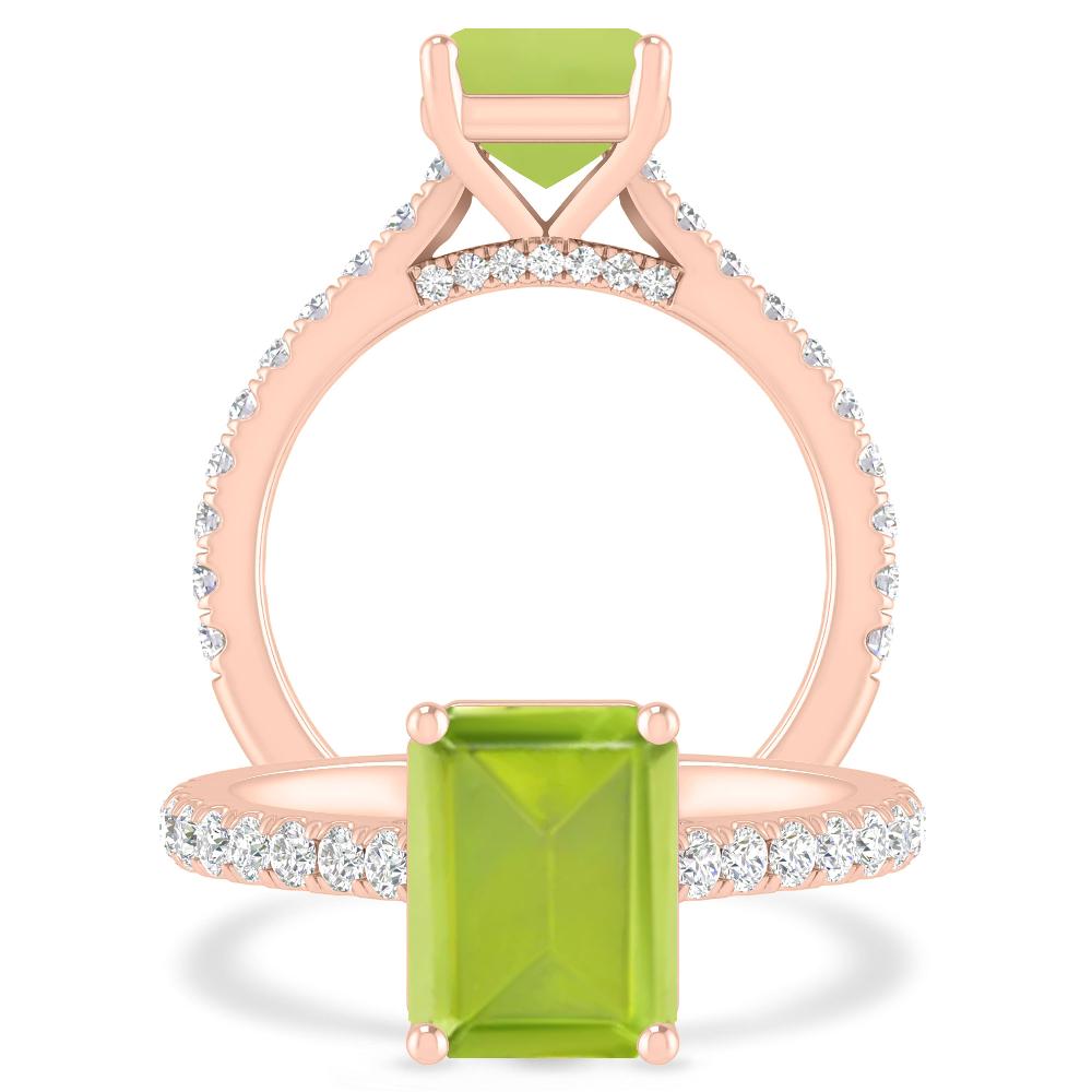 Rose Gold - Peridot