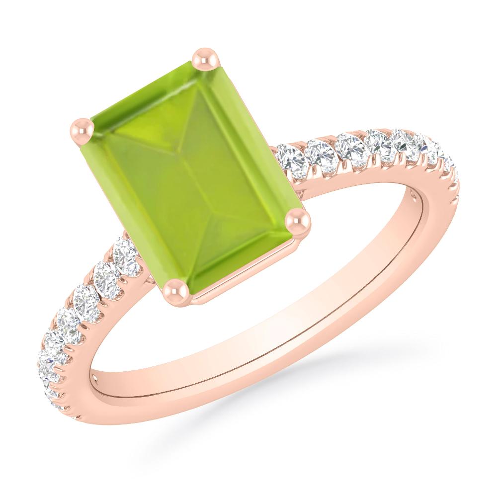 Rose Gold - Peridot