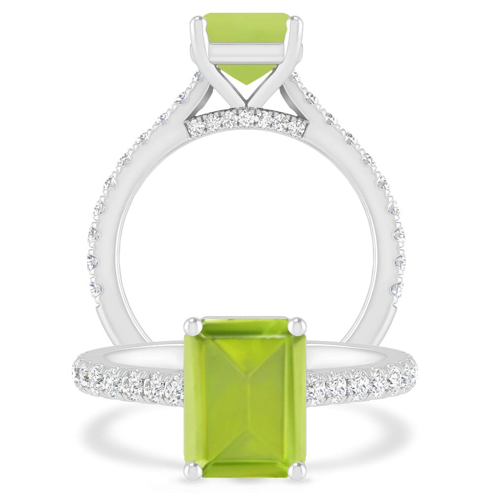 White Gold - Peridot