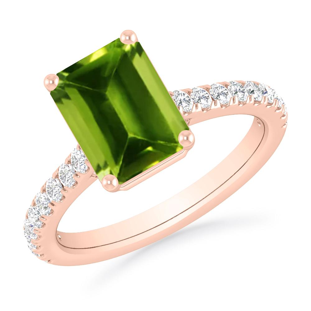 Rose Gold - Peridot