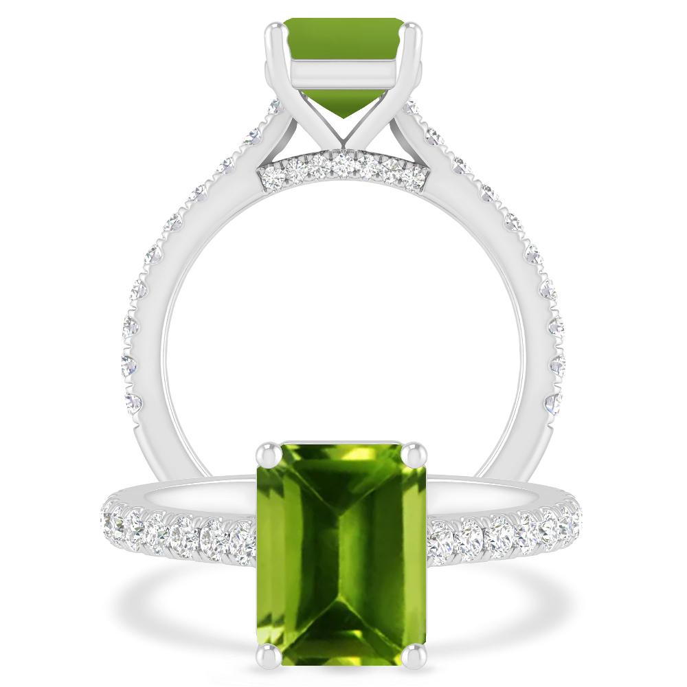 White Gold - Peridot