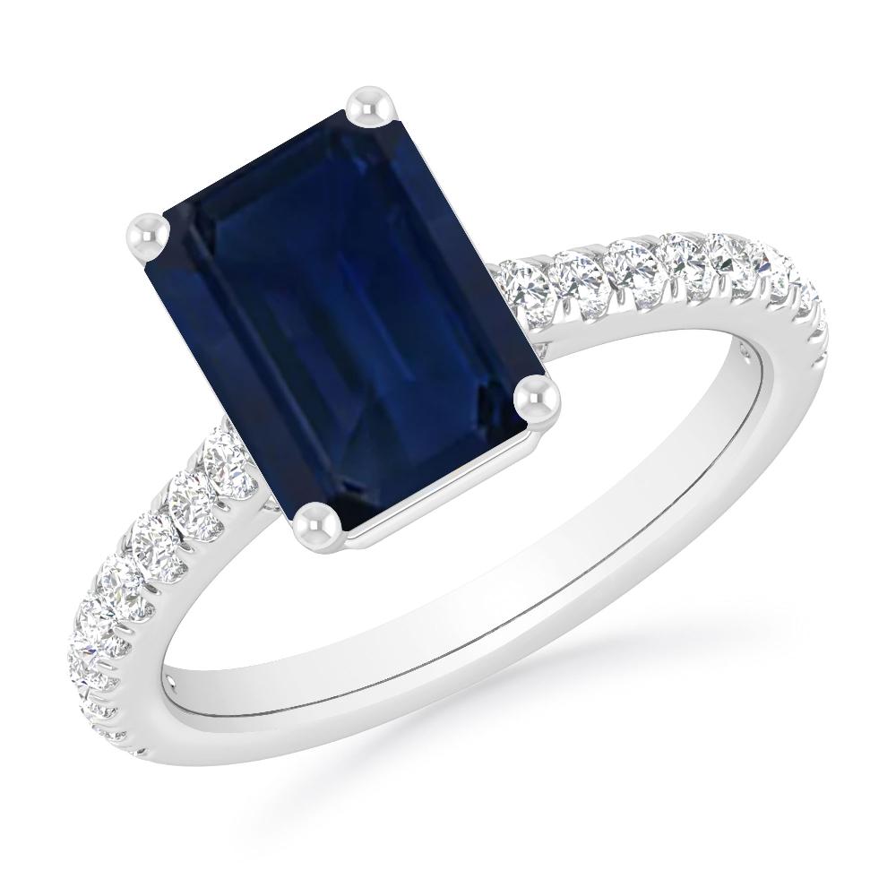 White Gold - Sapphire