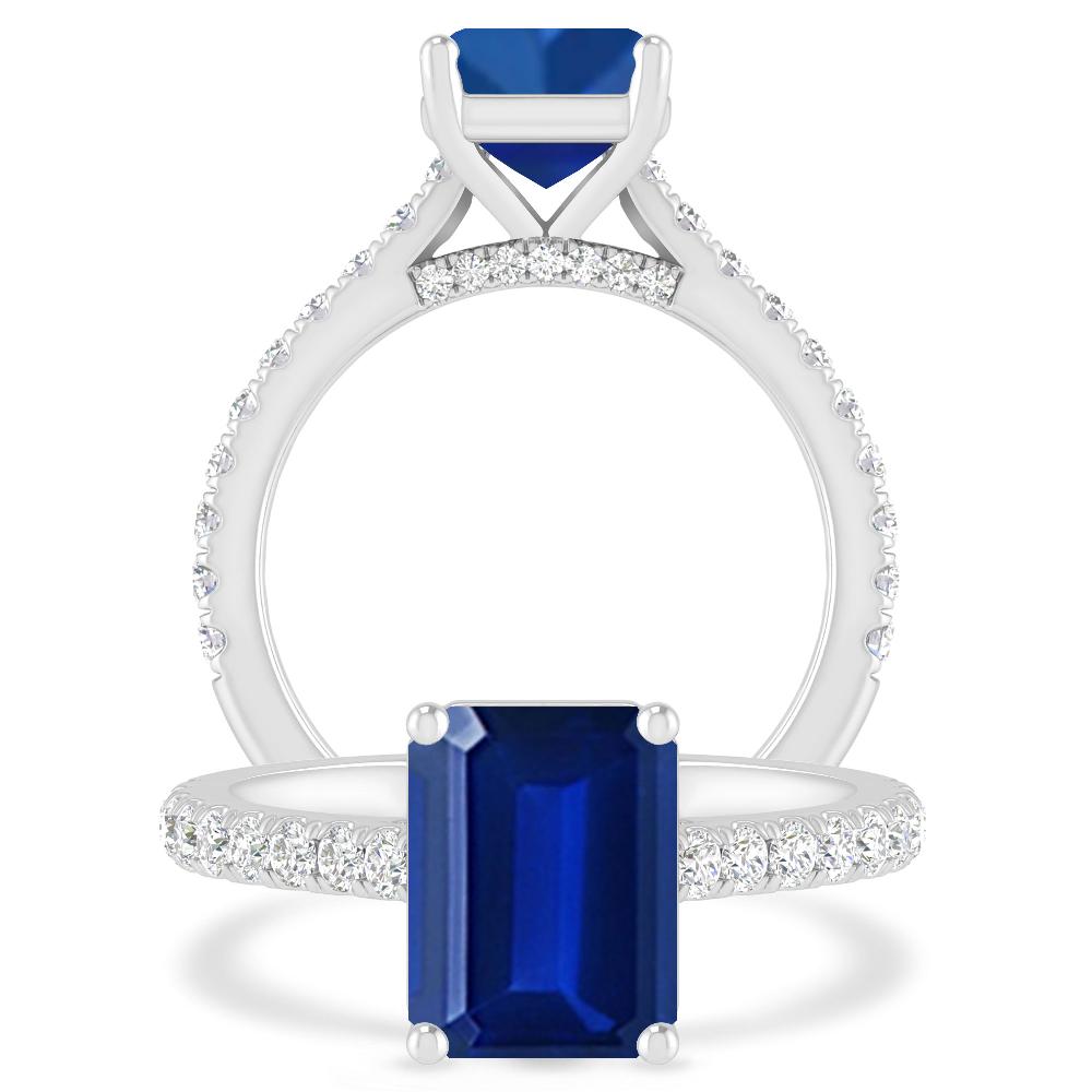 White Gold - Sapphire