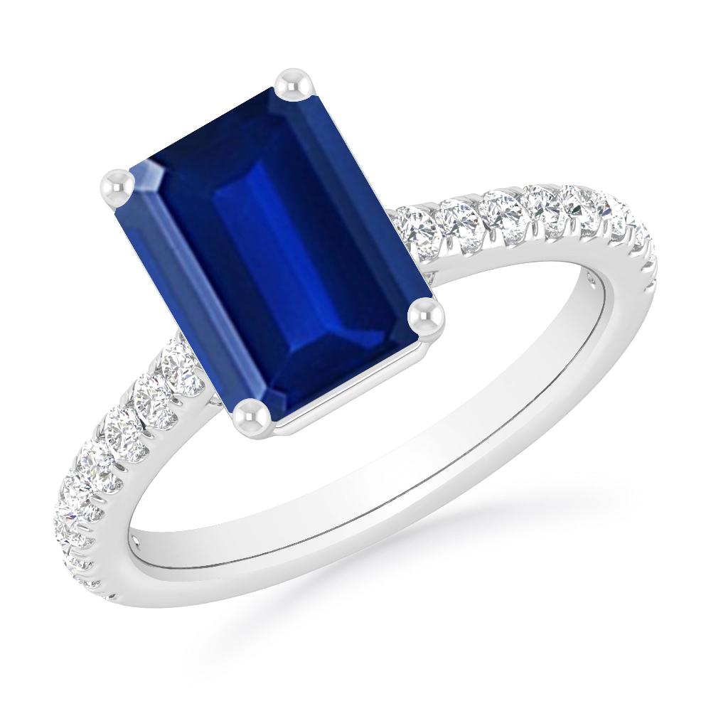 White Gold - Sapphire