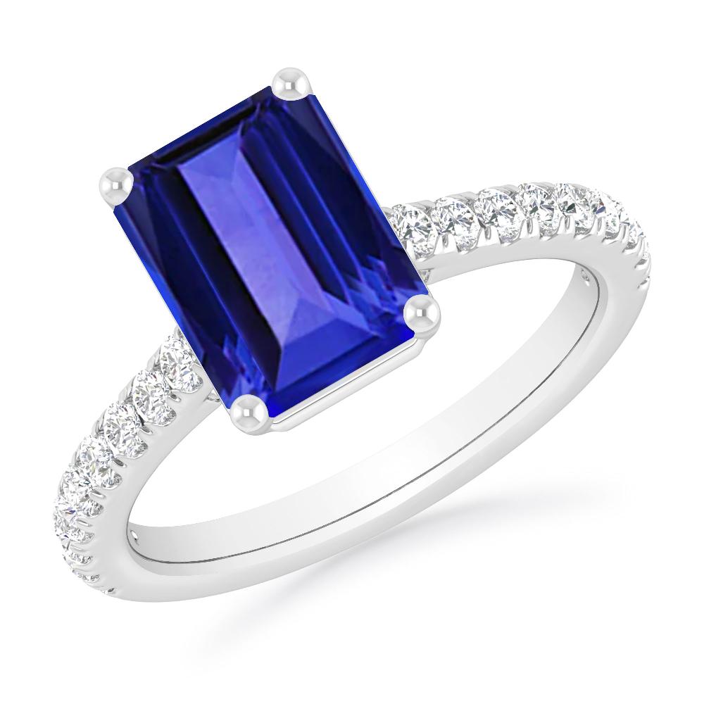 White Gold - Tanzanite