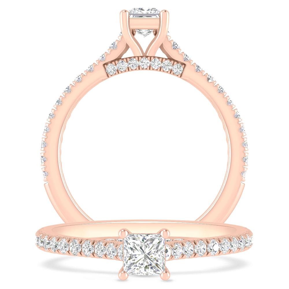 Rose Gold - Diamond