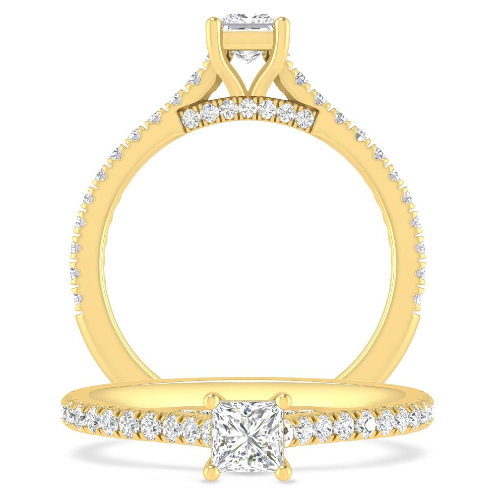 Yellow Gold - Diamond