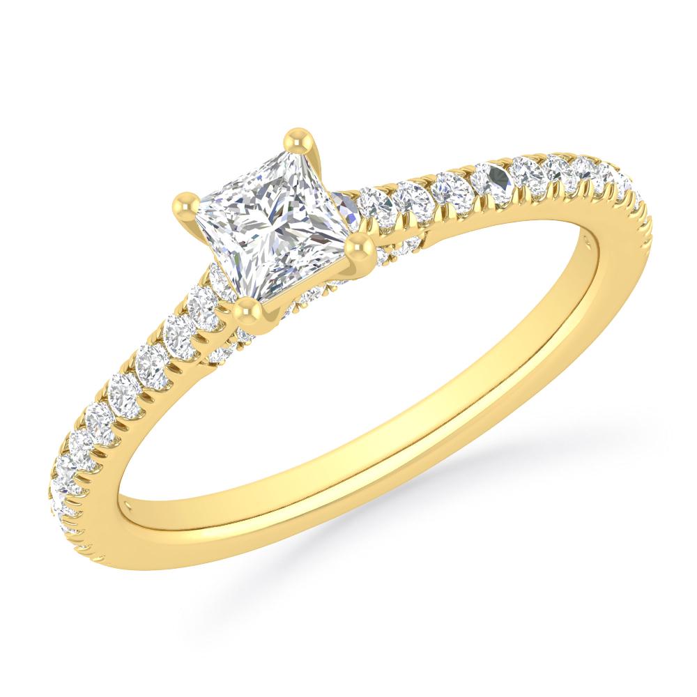 Yellow Gold - Diamond