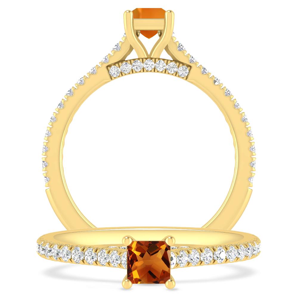 Yellow Gold - Citrine