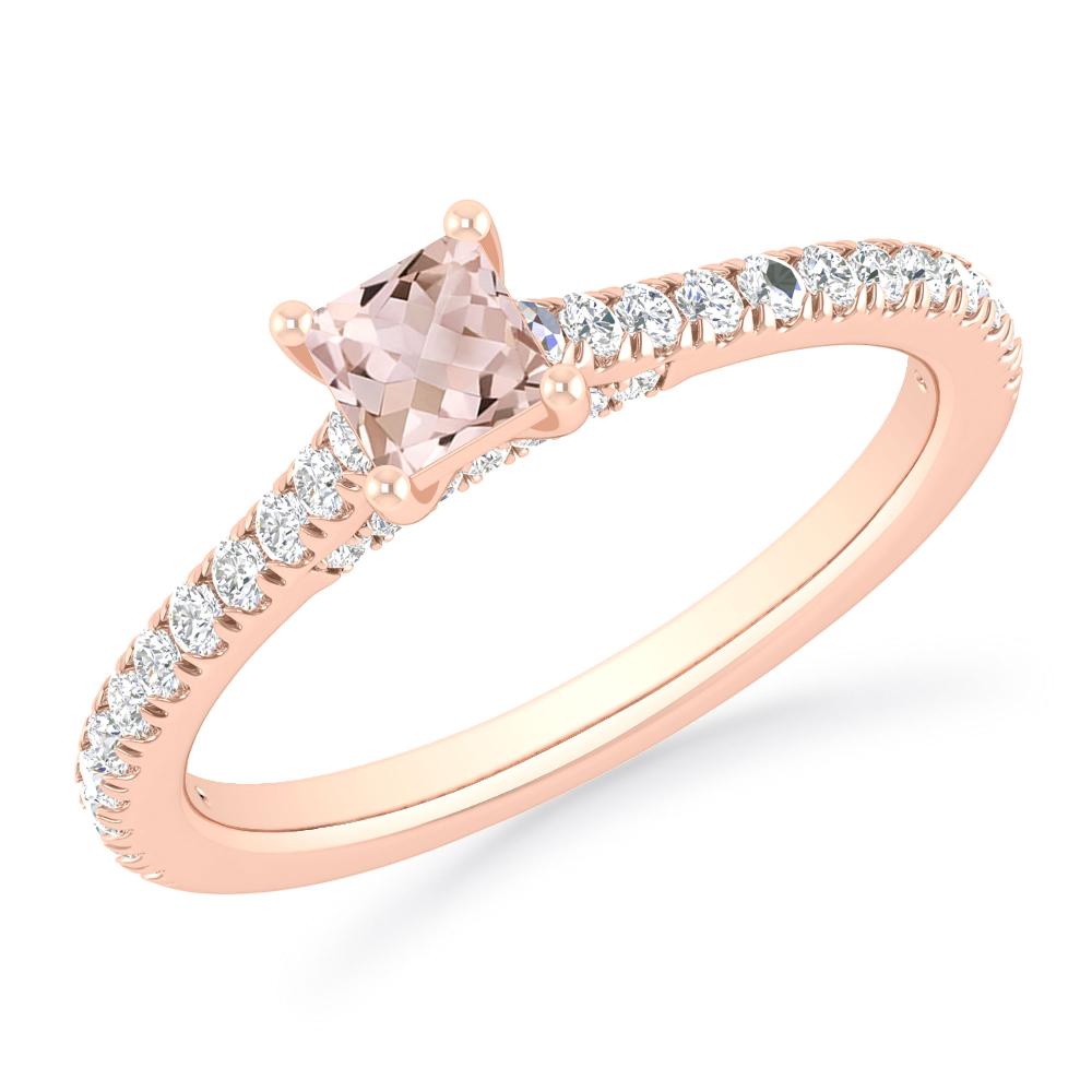 Rose Gold - Morganite