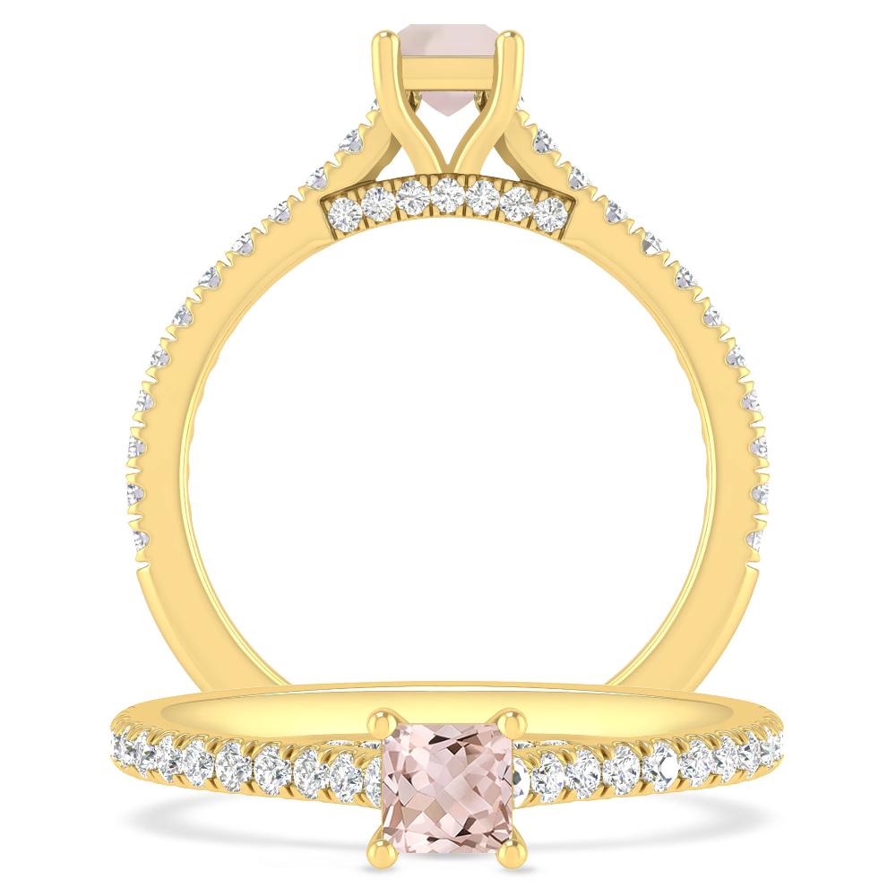 Yellow Gold - Morganite