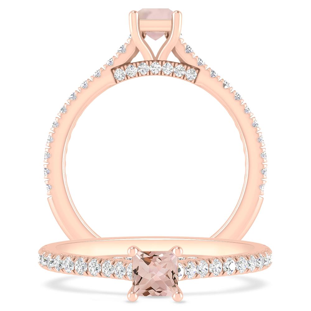 Rose Gold - Morganite