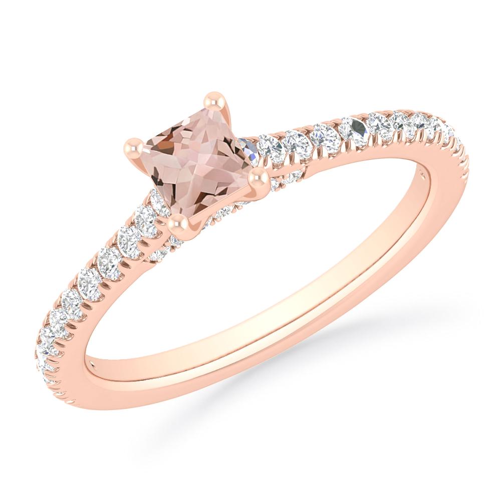 Rose Gold - Morganite