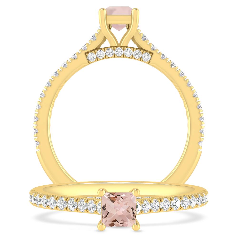 Yellow Gold - Morganite