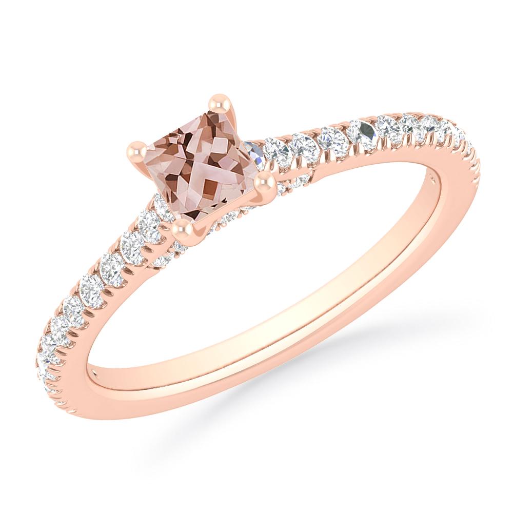 Rose Gold - Morganite