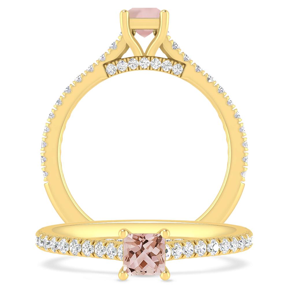 Yellow Gold - Morganite