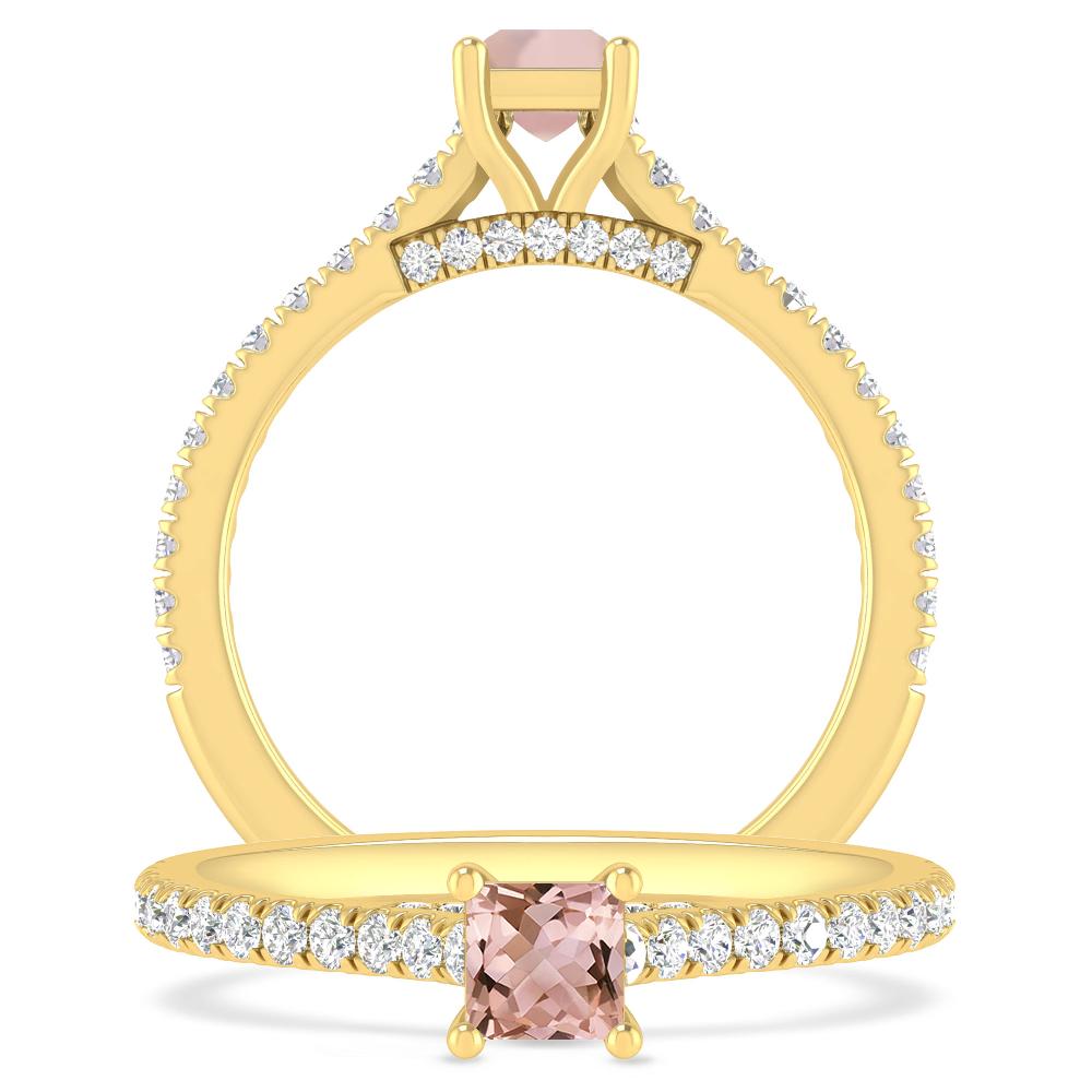 Yellow Gold - Morganite