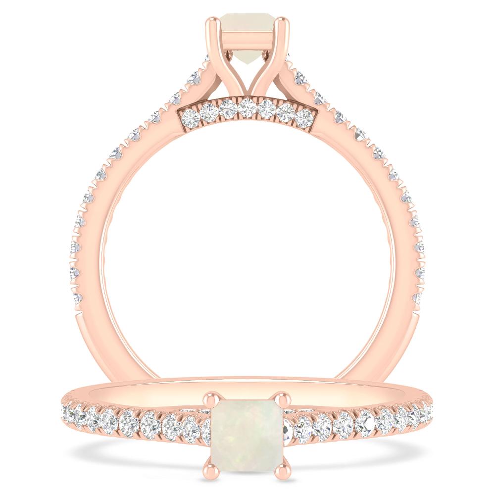 Rose Gold - Opal