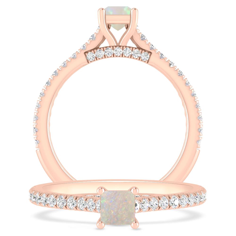 Rose Gold - Opal