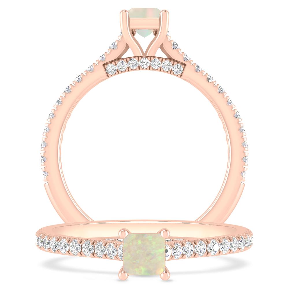 Rose Gold - Opal