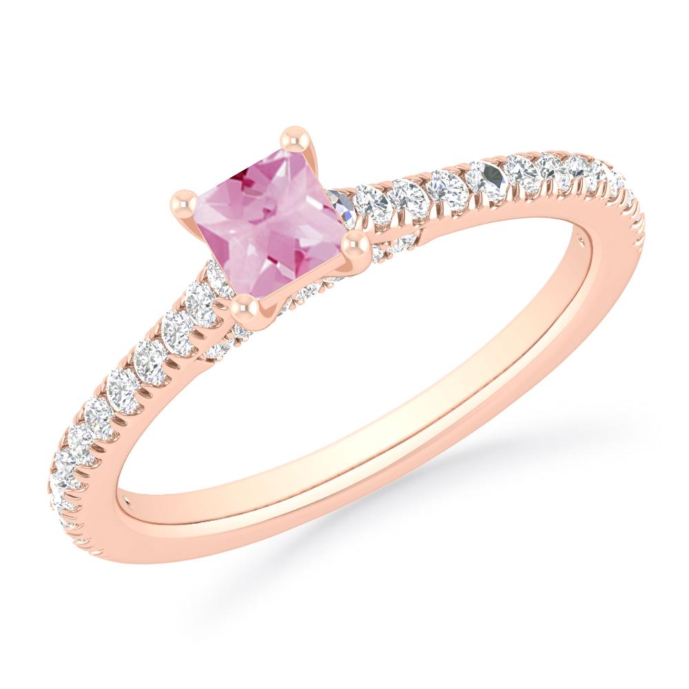 Rose Gold - Pink Tourmaline