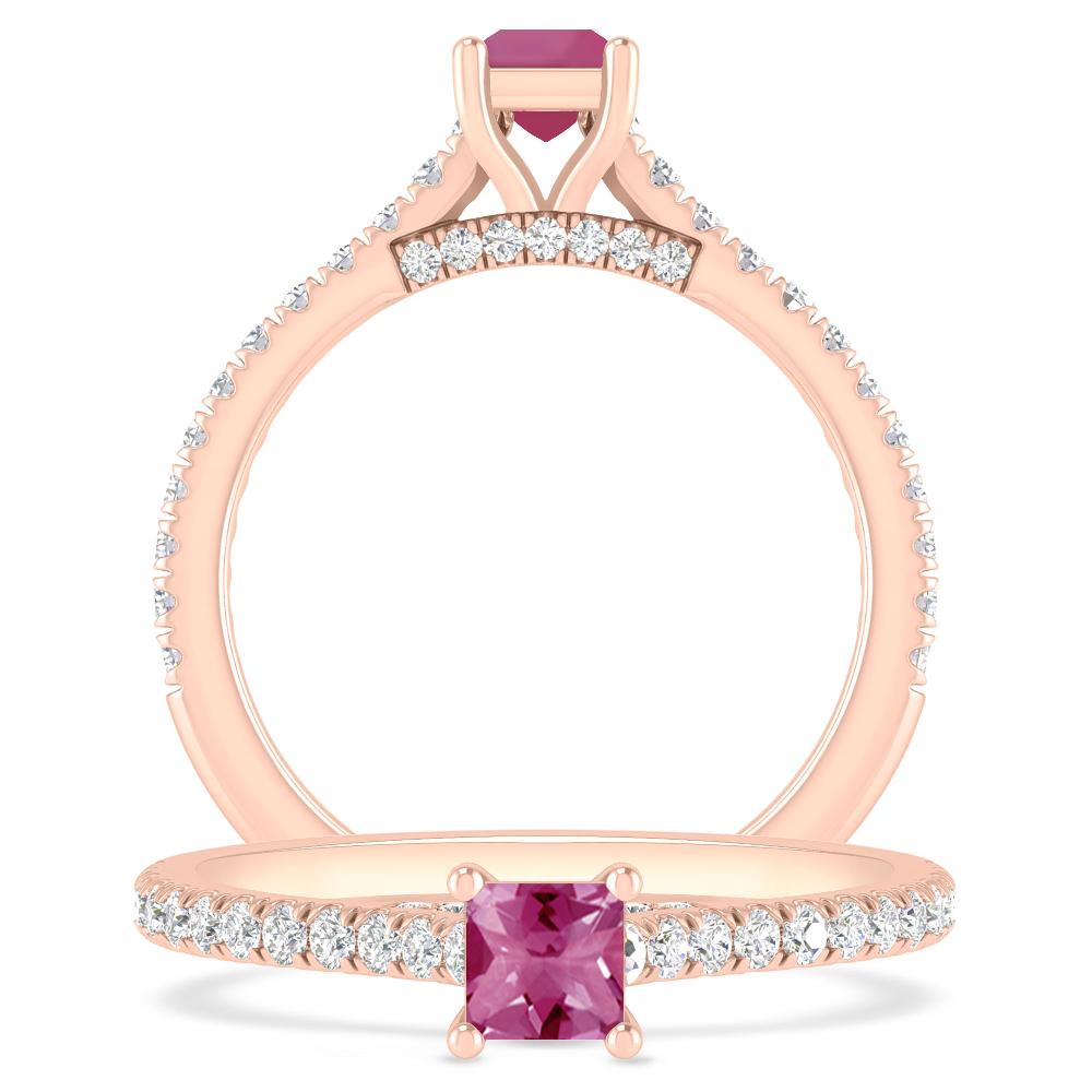 Rose Gold - Pink Tourmaline