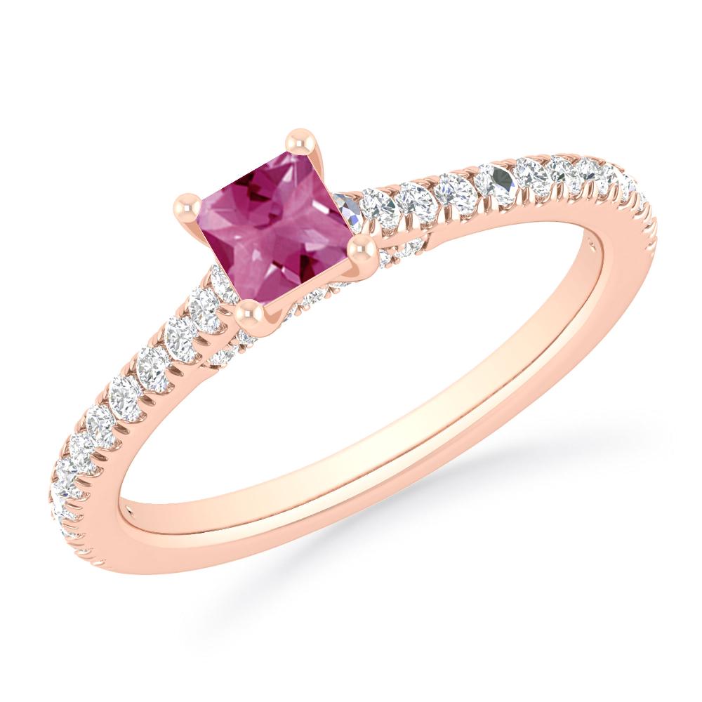 Rose Gold - Pink Tourmaline