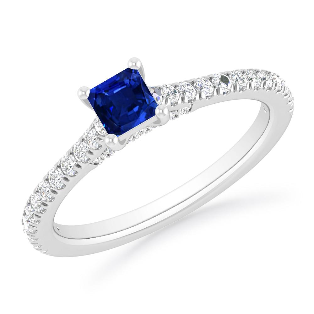 White Gold - Sapphire