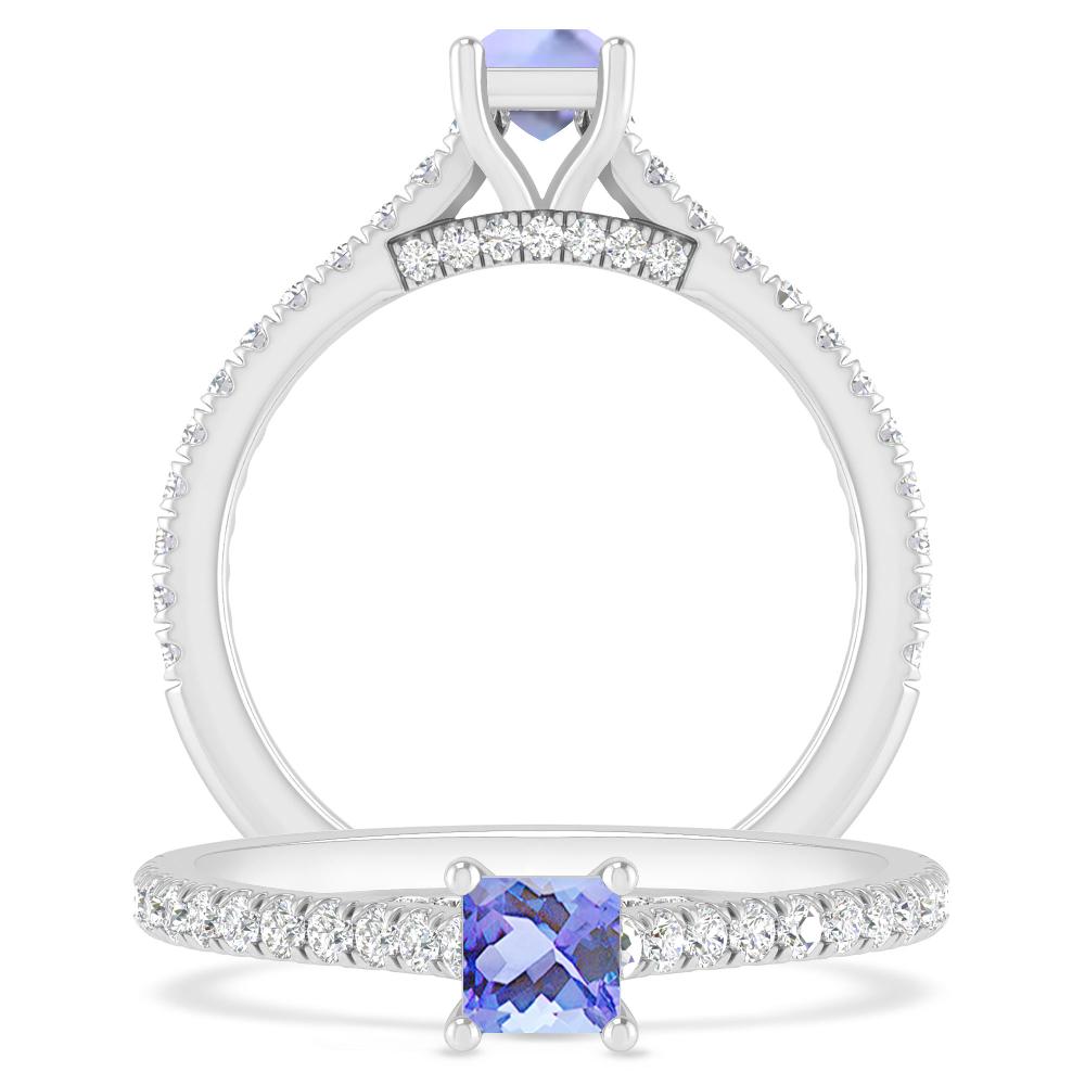 White Gold - Tanzanite