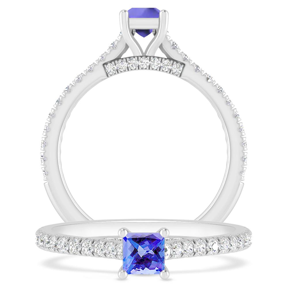 White Gold - Tanzanite