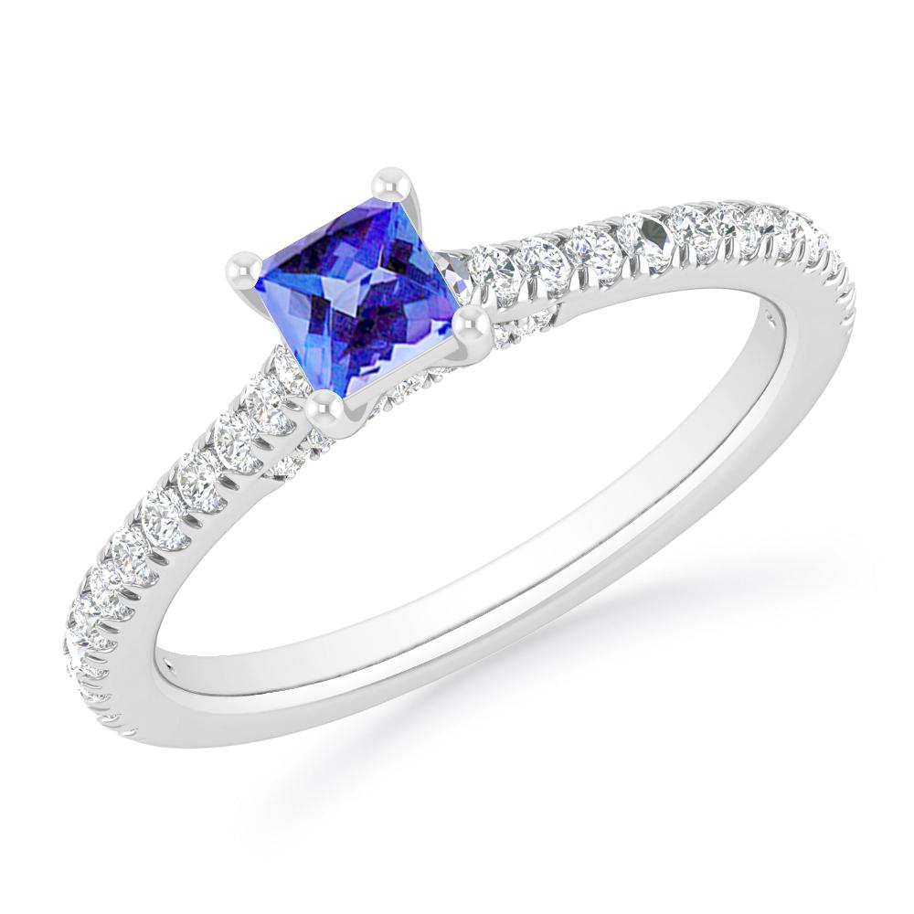 White Gold - Tanzanite