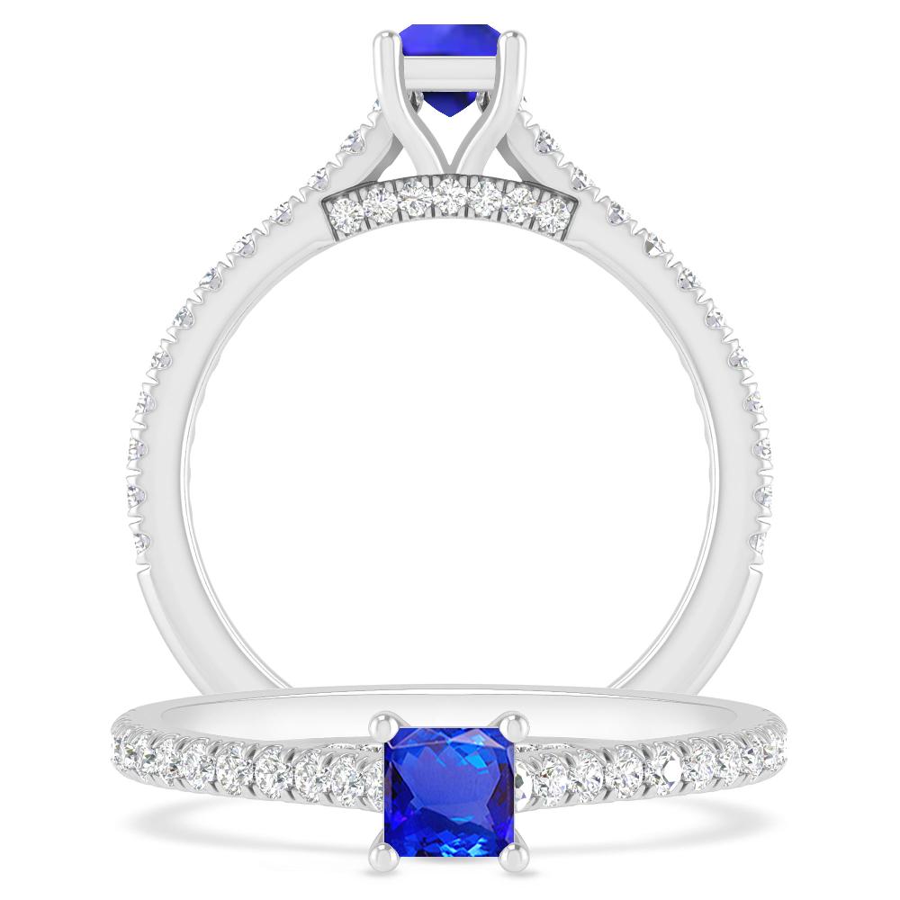 White Gold - Tanzanite