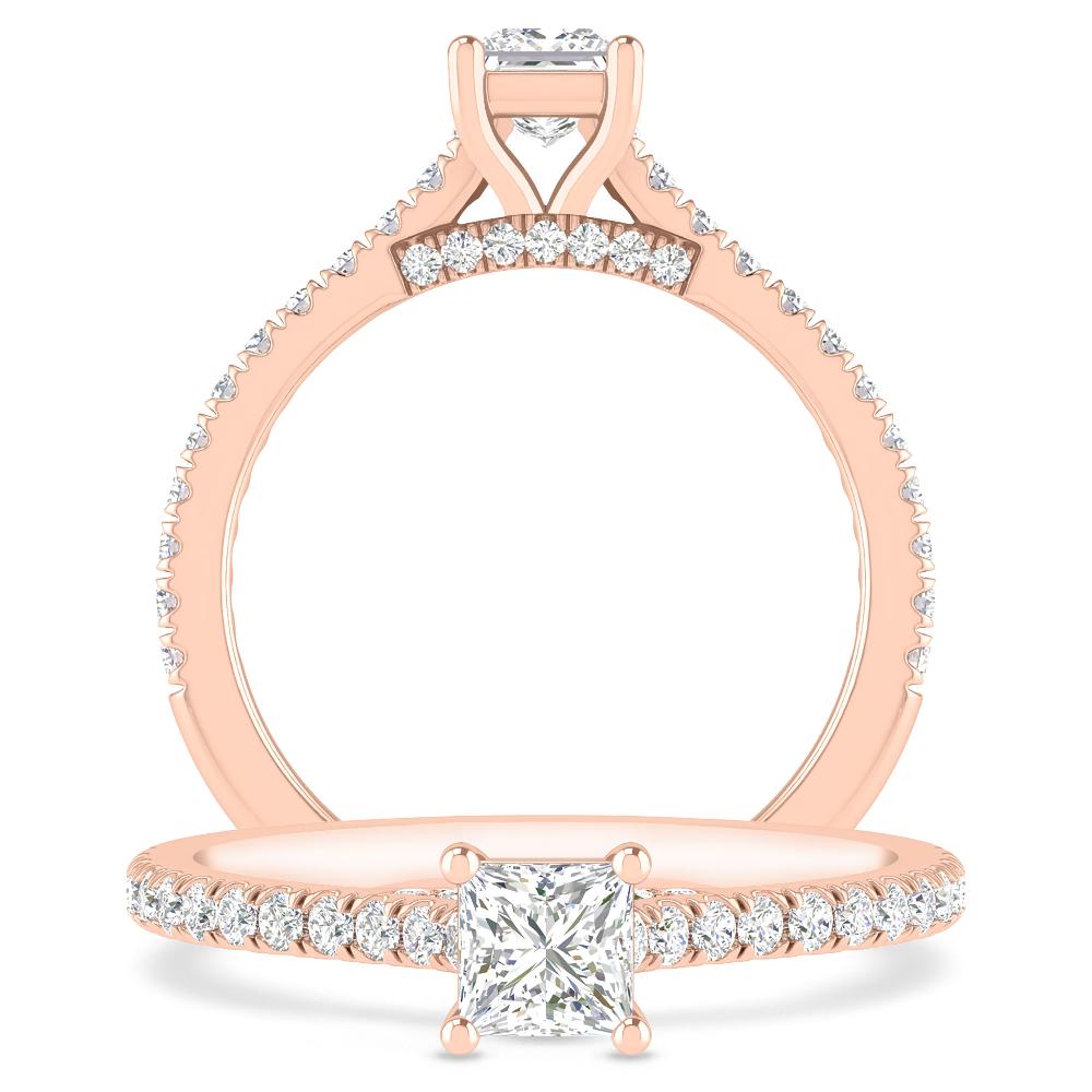 Rose Gold - Diamond