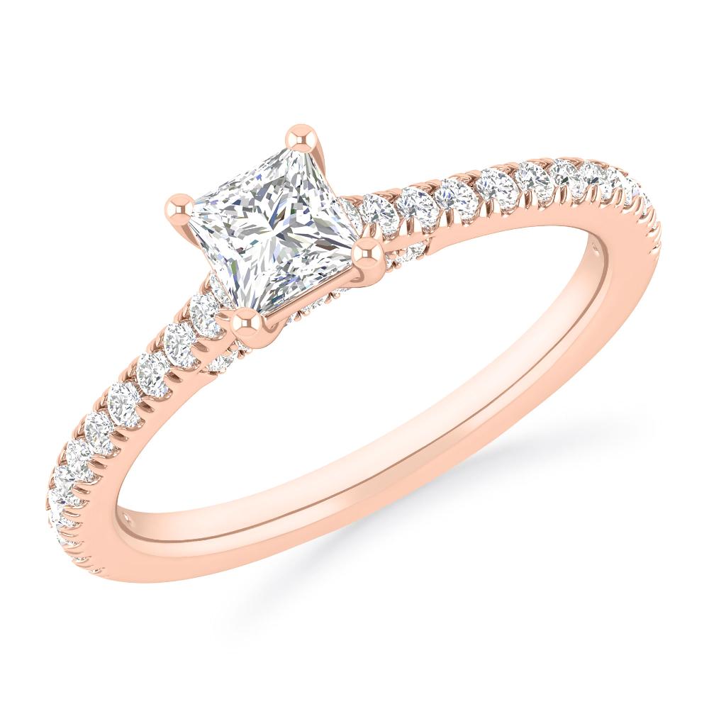 Rose Gold - Diamond