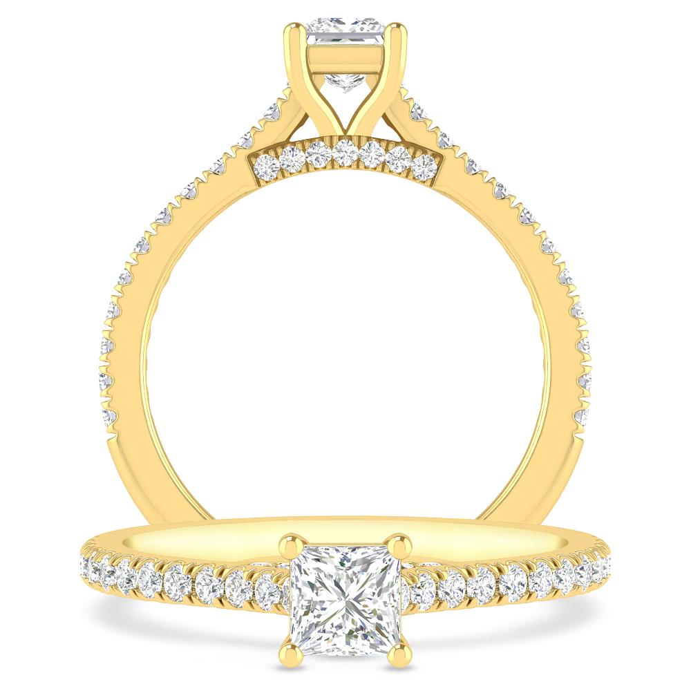 Yellow Gold - Diamond