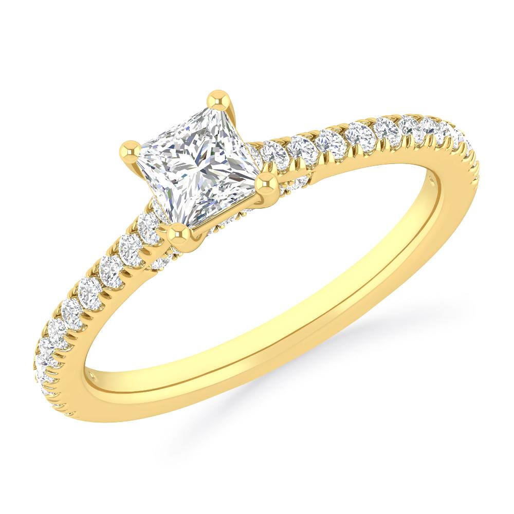 Yellow Gold - Diamond