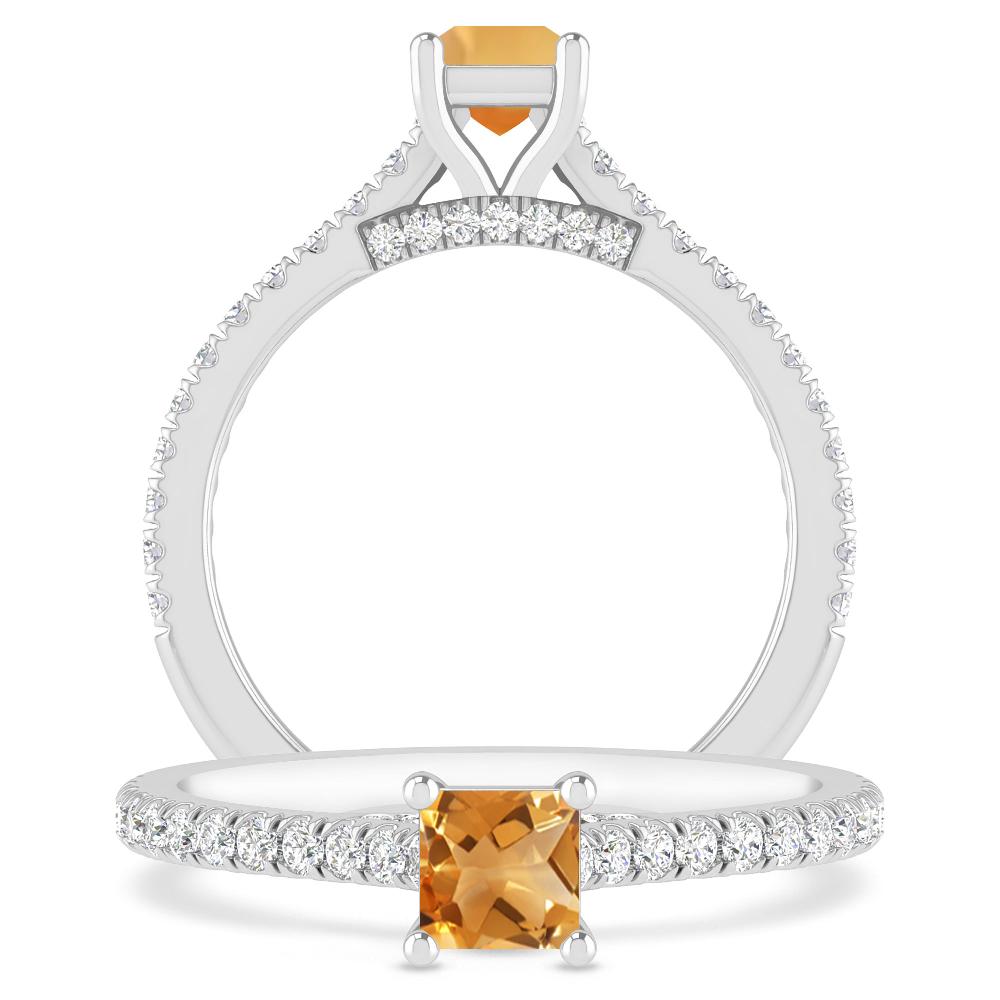 White Gold - Citrine