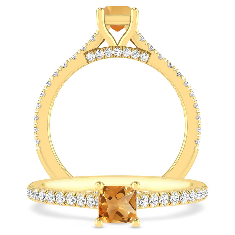 Yellow Gold - Citrine