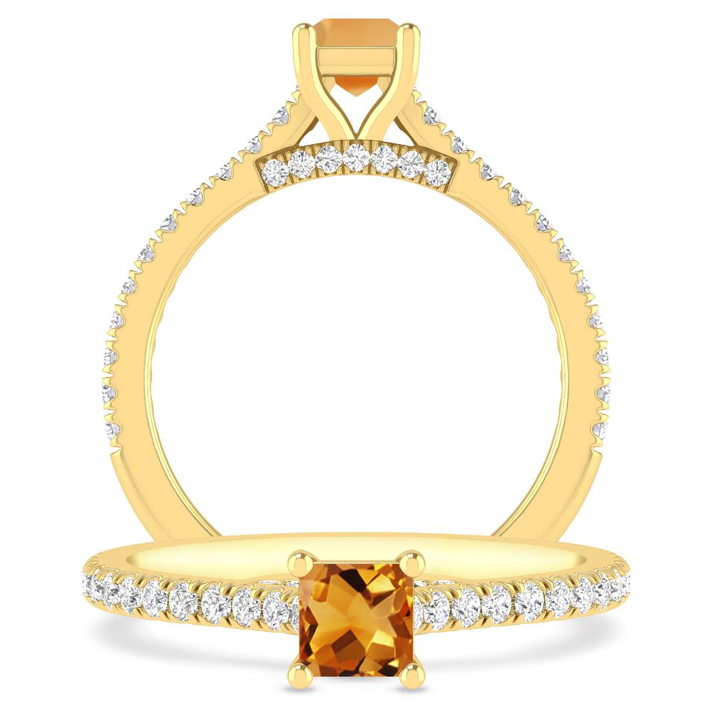 Yellow Gold - Citrine