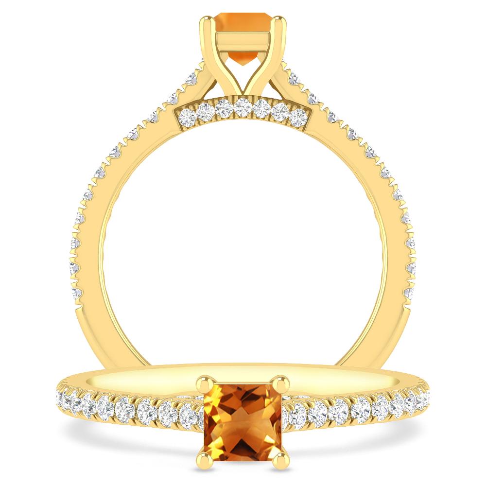 Yellow Gold - Citrine