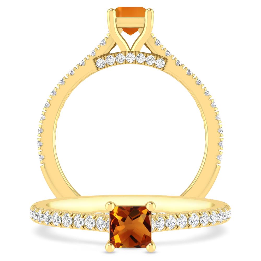 Yellow Gold - Citrine