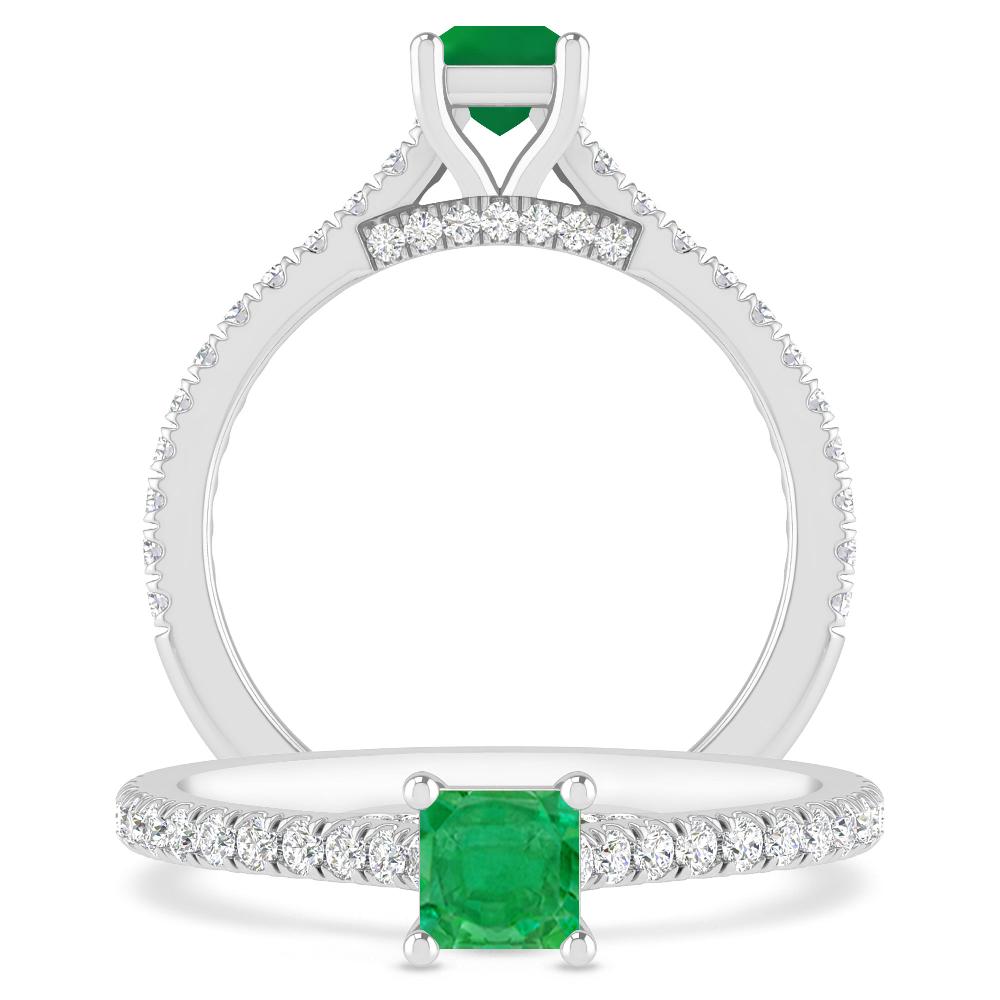 White Gold - Emerald