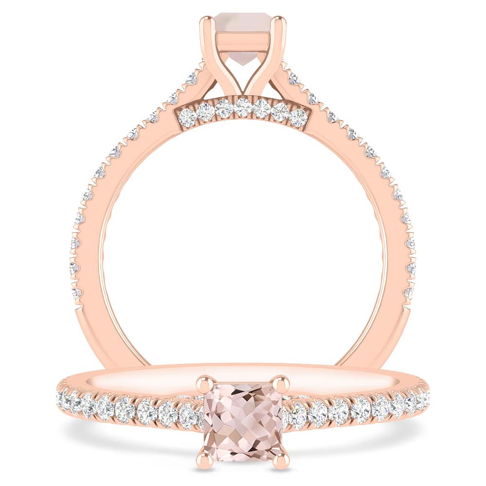 Rose Gold - Morganite